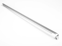 Munkalap hossztoldó vasalás 28 mm vastag munkalapokhoz eloxált alumínium Munkalap hossztoldó vasalás 28 mm vastag munkalapokhoz eloxált alumínium