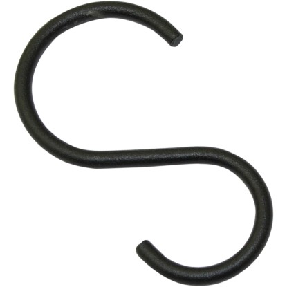 Gardinia Industrial Home S-kampó 25 mm átmérő fekete 10 db