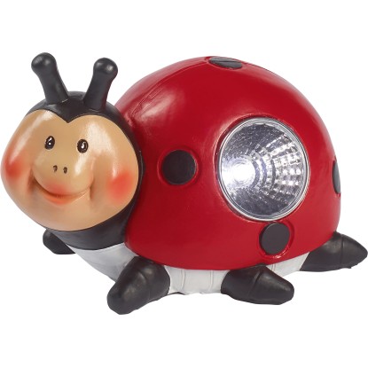 OBI Visso LED-es napelemes lámpa katicabogár