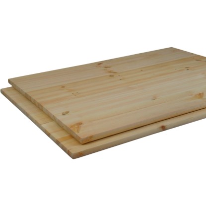 Tömörfa asztallap fenyő 120 cm x 80 cm x 2,8 cm