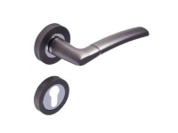 Figo grafit rozettás CZ ajtókilincs