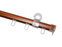 GARDINIA U-profil sín fém cseresznye/kőris 190 cm