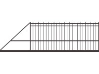 Monex Úszókapu bal antracit 5 m x 1,53 m