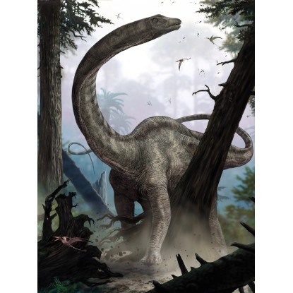 Komar vlies fotótapéta Rebbachisaurus 184 cm x 248 cm