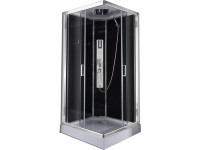 Sanotechnik Trend 2 komplett zuhanykabin króm hatású 210 cm x 90 cm Sanotechnik Trend 2 komplett zuhanykabin króm hatású 210 cm x 90 cm