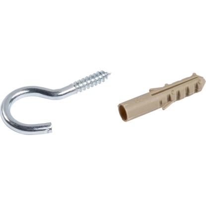 LUX ruhaszárítókötél-akasztó horganyzott 4,4 mm x 50 mm 4 darab