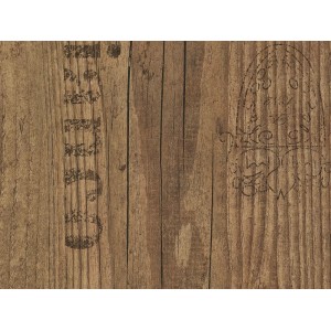 Comfort Toscana Flair laminált padló régi fa szerkezettel, barna fa deszkák felirattal.