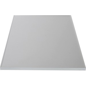 Szatinált akril üveg korlátbetét, 1500x673x8 mm, lépcsőkhöz és korlátokhoz.