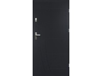 Kültéri fém bejárati ajtó Stepano 90 Jobb