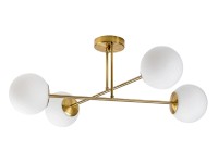 Rábalux Kiara beltéri Mennyezeti lámpa arany E27 4x MAX 35W IP20