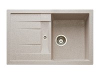 OBI Quadra Basic 78 beépíthető mosogató gránit bézs OBI Quadra Basic 78 beépíthető mosogató gránit bézs