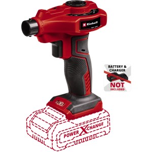 Einhell Power X-Change CE-AP 18 Li-Solo akkus pumpa (akku nélkül). Kompresszor matracokhoz és egyebekhez.