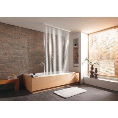 Kleine Wolke sarokzuhany-roló fehér 56 cm / 132 cm x 240 cm