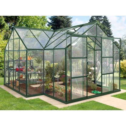 Vitavia melegház Sirius edzett üveg 3 mm smaragd 13 nm alappal
