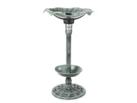 Madárfürdő Solar LED-del és műanyag állólábbal 75 cm világoszöld Madárfürdő Solar LED-del és műanyag állólábbal 75 cm világoszöld