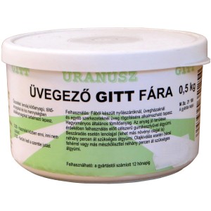 Tömítőanyag dobozban, ablakokhoz és üvegmunkákhoz.