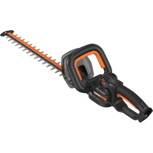 Worx Nitro WG263E.9 akkus sövényvágó 57 cm-es pengével, fekete/narancssárga.