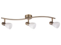 Rábalux Soma mennyezeti spotlámpa 3-as 60 cm bronz - fehér