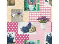 Noblessa Lavender asztalterítő 1,4 m - méteráru