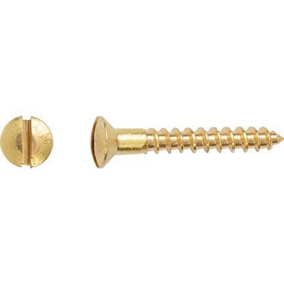 Süllyesztett lencsefejű facsavar egyhornyú fejjel 3,5 mm x 30 mm 20 darab