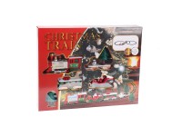 Dekor karácsonyi vonatkészlet hanggal és fénnyel 283 cm többszínű 22 darabos Dekor karácsonyi vonatkészlet hanggal és fénnyel 283 cm többszínű 22 darabos