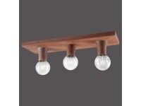 Just Light. Turn me mennyezeti lámpa E27 foglalat rozsdaszínű