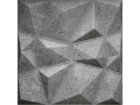 Betonhatású 3D burkolólap Montego Grafit