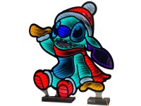 Karácsonyi dekor Disney Stitch végtelen tükör 60 cm többszínű Karácsonyi dekor Disney Stitch végtelen tükör 60 cm többszínű