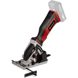 Einhell Power X-Change akkus mini körfűrész TE-CS 18/89 Li Solo, piros/fekete, akku nélkül.