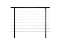 Minka korlátrendszer Orion Side 1,5 m fekete