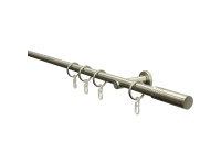 Sigma teljes stílusos karnisgarnitúra 16 mm rozsdamentes acél hatású