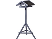 Dobar Panorama madáretető fából antracit FSC