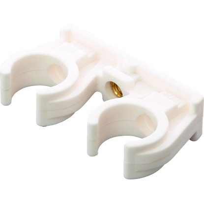 Dupla csőrögzítő klipsz 22 mm 10 darab