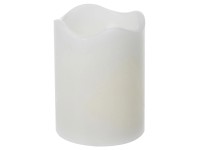 LED-es gyertya 7 cm átmérő x 9 cm fehér LED-es gyertya 7 cm átmérő x 9 cm fehér