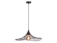 Rábalux Sombero beltéri függeszték matt fekete E27 1xMAX60W IP20