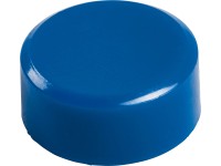 LUX kerek mágnesek 12 mm kék 6 darab