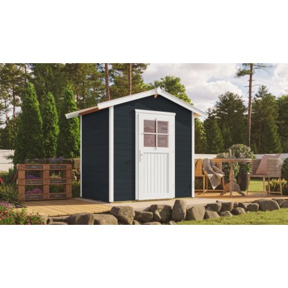 OBI Outdoor Living kerti faház Monza nyeregtetős lazúrozott 205 cm x 174 cm