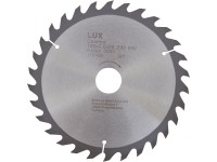 LUX keményfém körfűrészlap, 190 mm x 30 mm, 30 fogas LUX keményfém körfűrészlap, 190 mm x 30 mm, 30 fogas