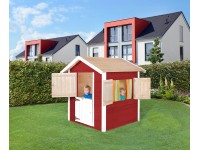 Weka Tabaluga kerti játszóház vörös-fehér Weka Tabaluga kerti játszóház vörös-fehér