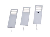 Paul Neuhaus Helena LED-es aláépíthető lámpa ezüst 3 darabos készlet Paul Neuhaus Helena LED-es aláépíthető lámpa ezüst 3 darabos készlet