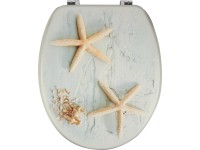 baliv WC-ülőke Carduma MDF tengeri csillag motívummal baliv WC-ülőke Carduma MDF tengeri csillag motívummal