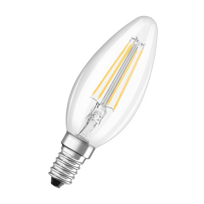 Osram Base LED filament izzó A60 E14 4 W hidegfehér 3 db