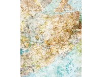 Komar vlies fotótapéta Mix Map 200 cm x 250 cm