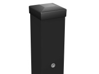 Oszlop Flora Malaga horganyzott 215 cm x 7 cm x 7 cm fekete Oszlop Flora Malaga horganyzott 215 cm x 7 cm x 7 cm fekete