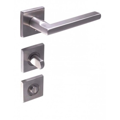 DaniElla Rozsdamentes rozettás WC ajtókilincs