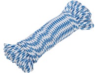 Vitorlakötél polipropilén 4 mm átmérő fehér Vitorlakötél polipropilén 4 mm átmérő fehér