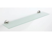 Wenko Cuba üvegpolc matt cinköntvény 60 cm x 5 cm x 13,5 cm