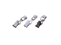 Függönycsipesz görgővel ezüst