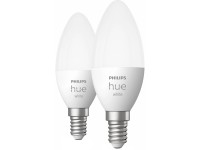Philips Hue White LED gyertya izzó E14 5,5 W melegfehér 2 db