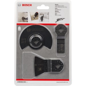 Bosch csempevágó fűrészlap készlet, 3 részes multifunkciós szerszámokhoz.